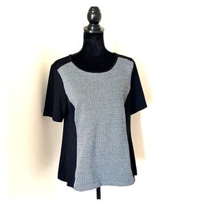 Ann Taylor Checkered Front Shirt